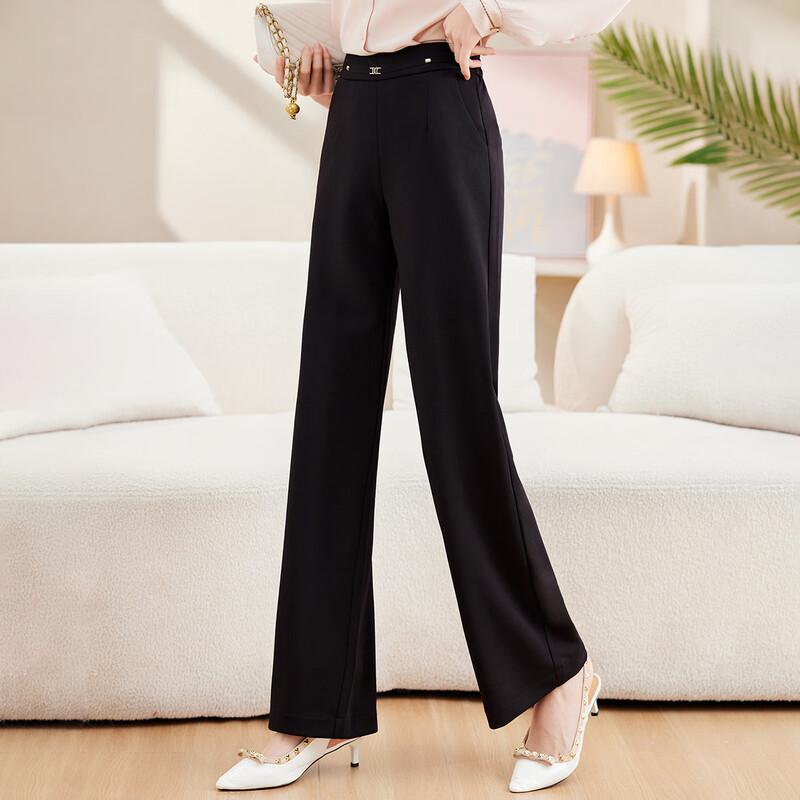 

Paster Women s 2025 Autumn Loose Wide-Leg Casual Pants for Mid-Aged Mothers 2XL