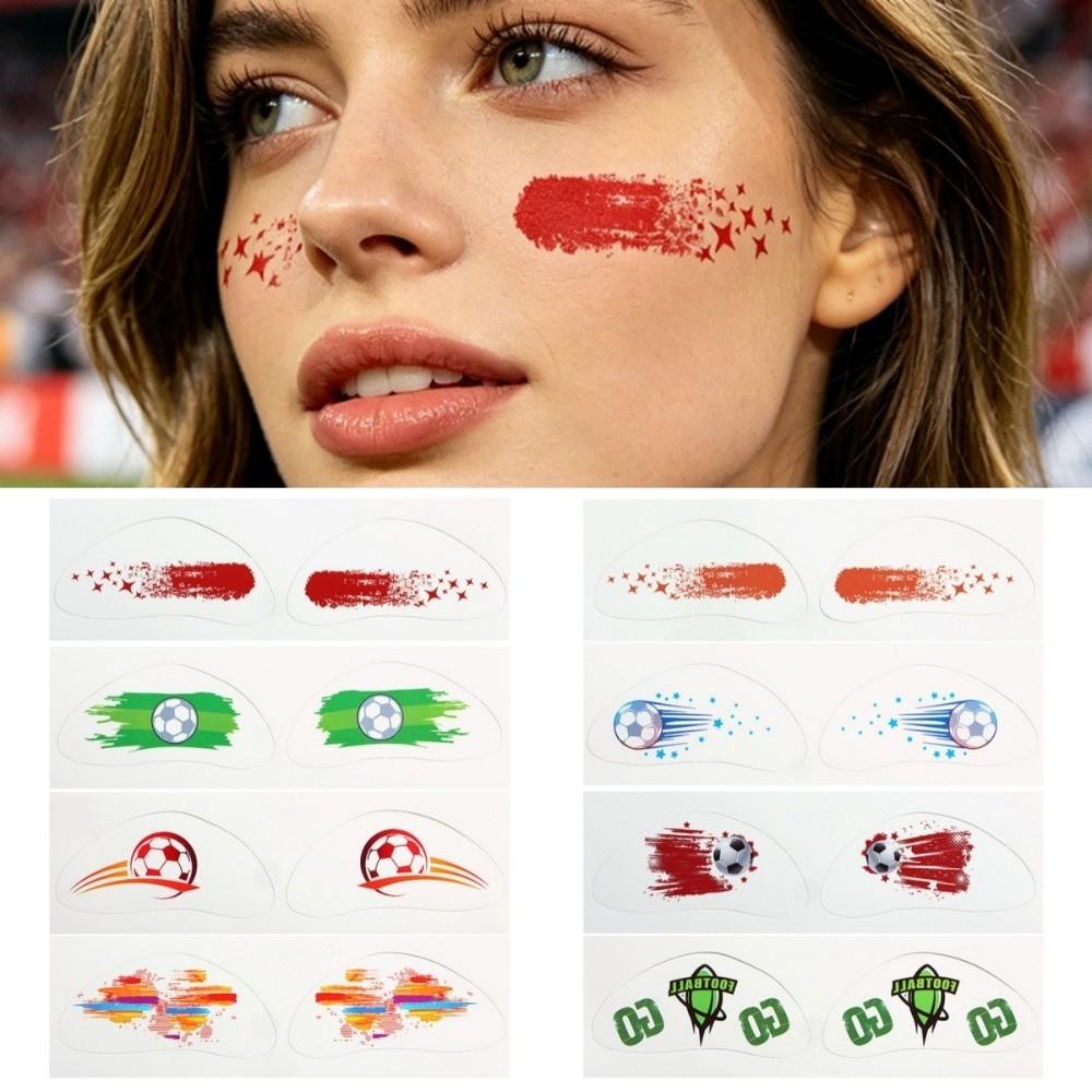 Sofort Fußball Temporäre Tattoos Wassertransfer Aufkleber Sport Serie Tattoo Sticker Körperkunst