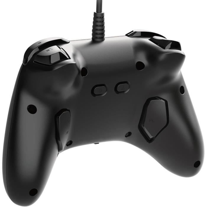 Manette Filaire - HORI - Horipad - Nintendo Switch Et Switch 2 - Bouton Nintendo C - Boutons Arrière Programmables - Noir