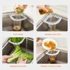 Drain Waste Bins Leftovers Strainer Bags Triangle Drainage Rack Sink Filter Bag Kitchen Accessories