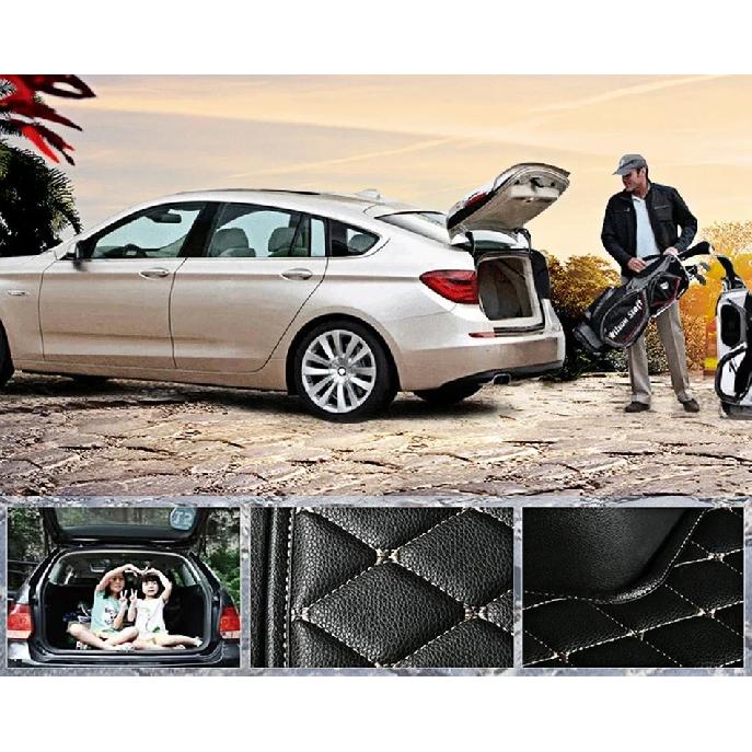PU Leather Custom Car Trunk Mats for Mercedes W177 A W169 W176 B W246 W245 W247 Interior Details Car Accessories All Models