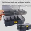 Multi-functional Thickened Double-Layer Lure Storage Box for Fishing Gear