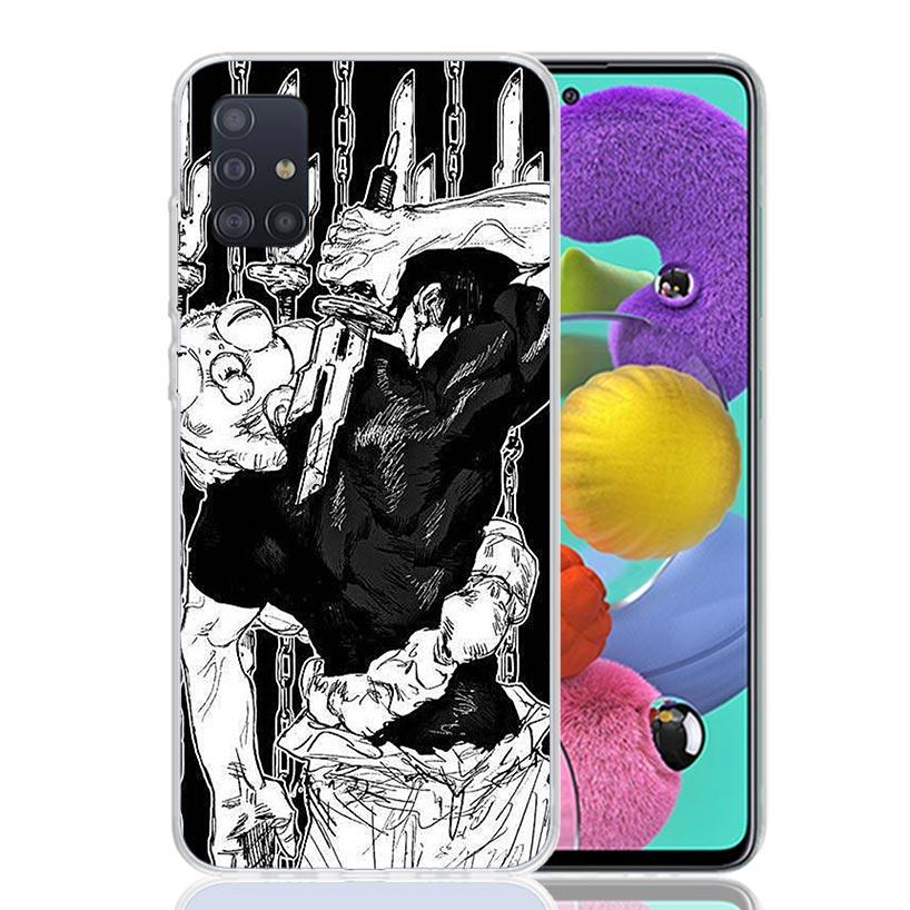JujuKaisen Fushiguro Toji Phone Case For Samsung Galaxy A52 A32 A22 A12 A02S A50S A30S A51 A31 AA71 Note 20 Ultra 10 S10 Plus Ga