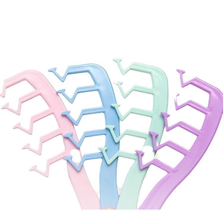 Z-Shaped Anti-Static Hair Comb for Women - Portable, Fluffy, and Perfect for Styling