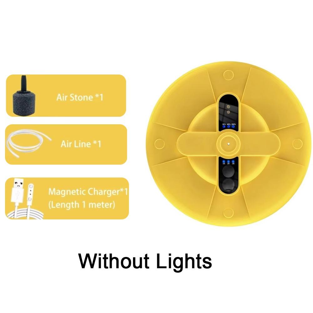 

Ультратихий рыболовный кислородный насос плавающий аэратор аквариумный воздушный насос для помещения и улицы Without Lights