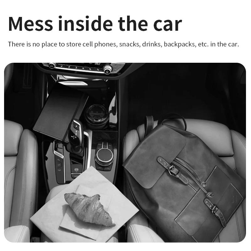 Střední závěsná úložná taška na autosedačku Kapsa do štěrbiny Příslušenství Pro Benz W202 W212 W126 W140 W168 W177 CLS GLE GLC GLS CLA