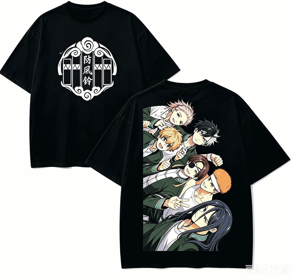 Wind Breaker Anime Lover T-shirt Harajuku Cotton New Model High Street Retro Oversized Unisex P