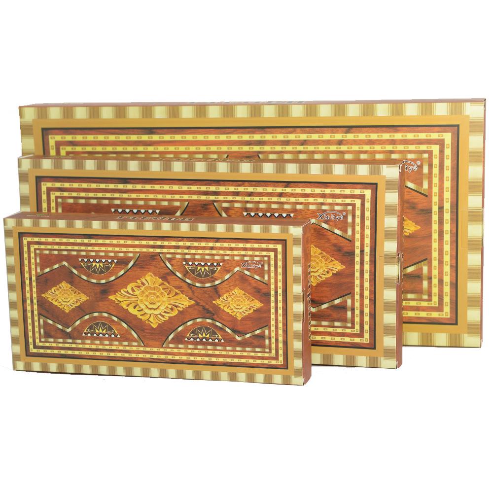 Set de Backgammon de Madera Premium: Portátil, Plegable, Varios Tamaños - Perfecto para Juegos Educativos, Casuales o de Fiesta