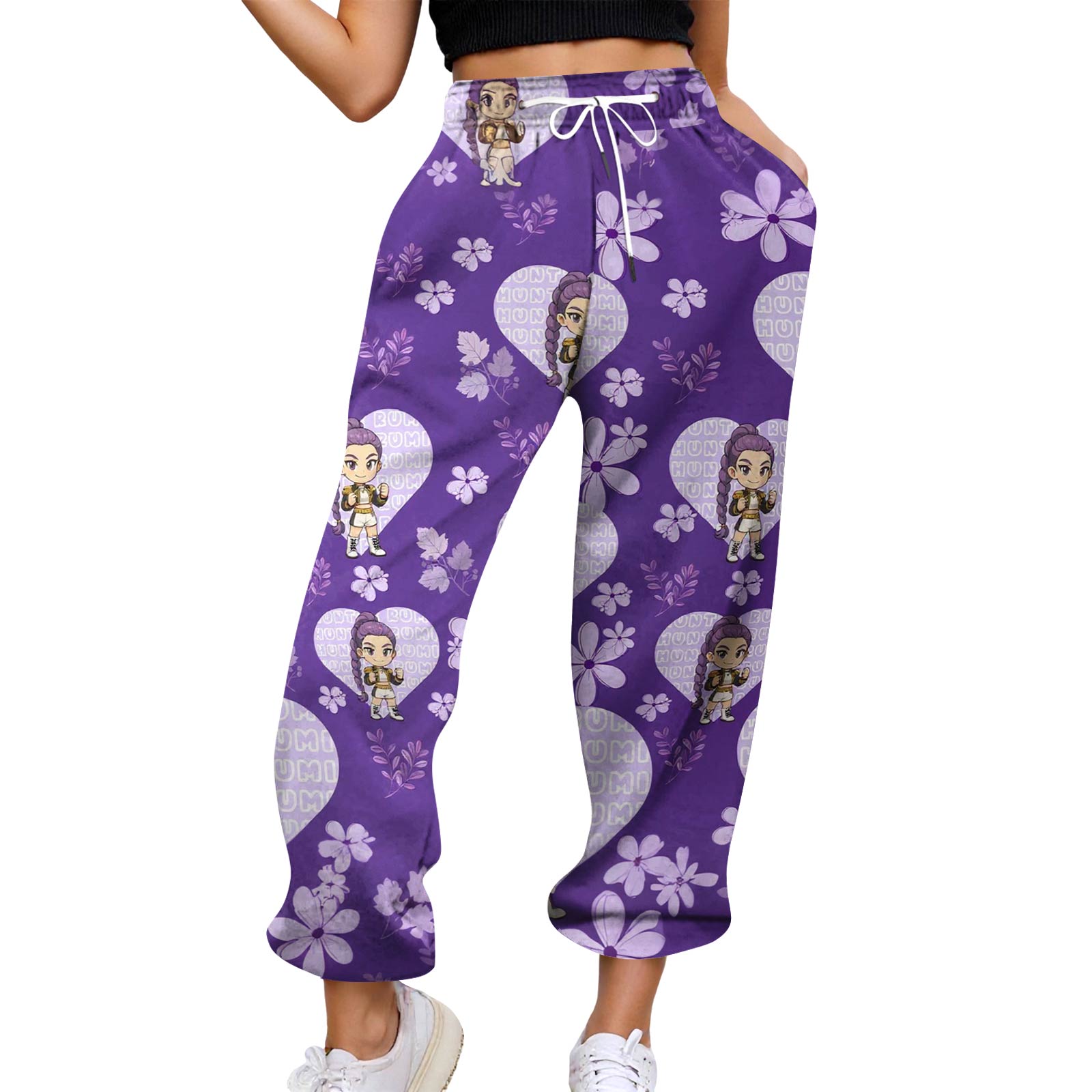 

Women s Casual Fashion Print Casual Drawstring Elasticated Waist Drawstring Pants XXXL