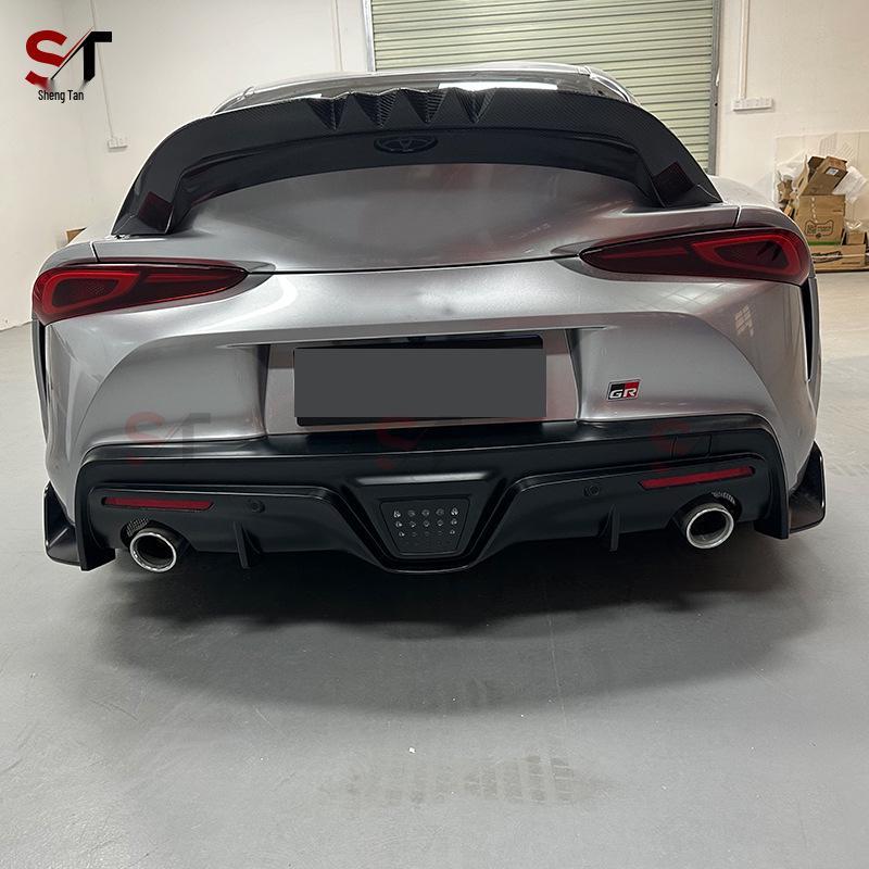 Toyota Supra A90/A91 Mk5 Carbon Fiber Rear Spoiler Ducktail Diffuser Stabilizer