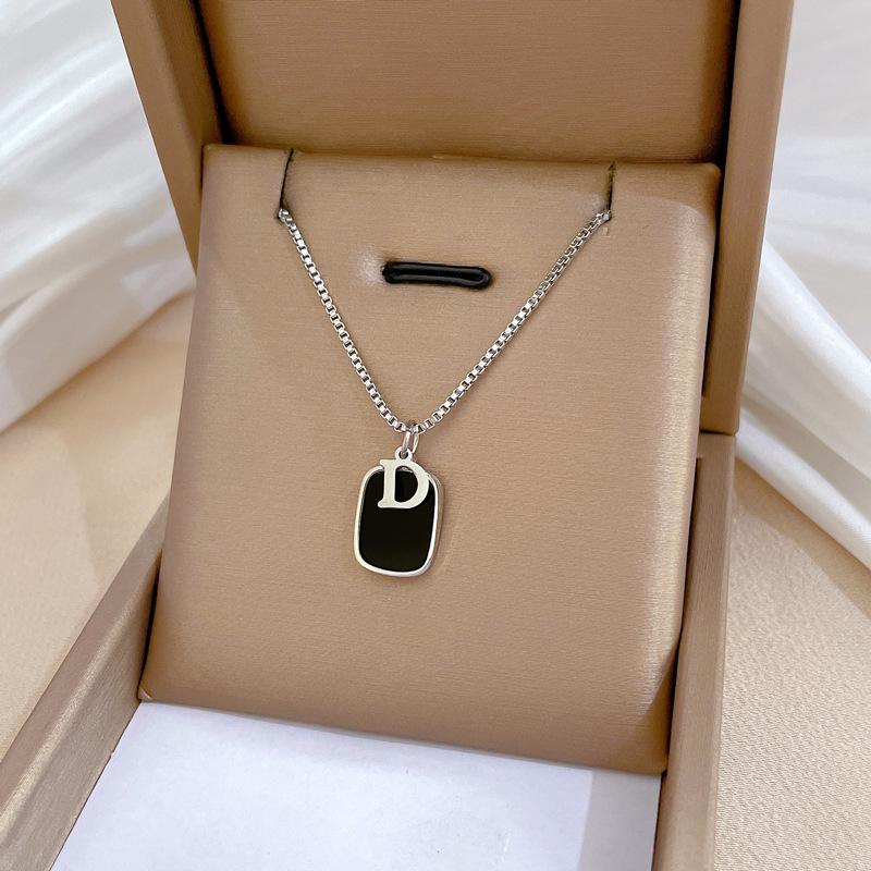 Geometric Planet Personality Minimalist Wind Furnace Real Gold Necklace Female Collarbone Chain