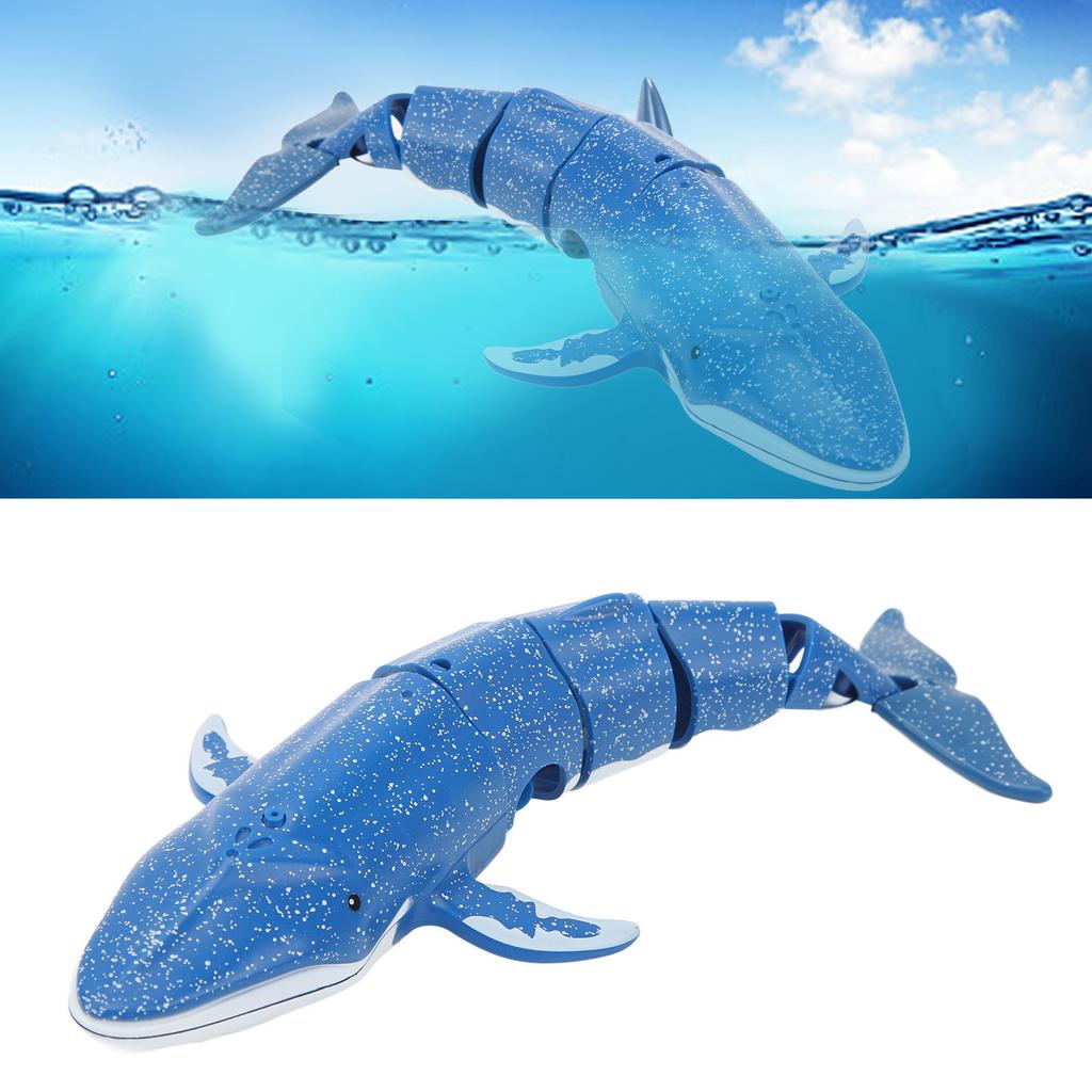 2.4G Remote Control Whale   Electric Simulation Diving Toy Outdoor Swimming Pool Toy