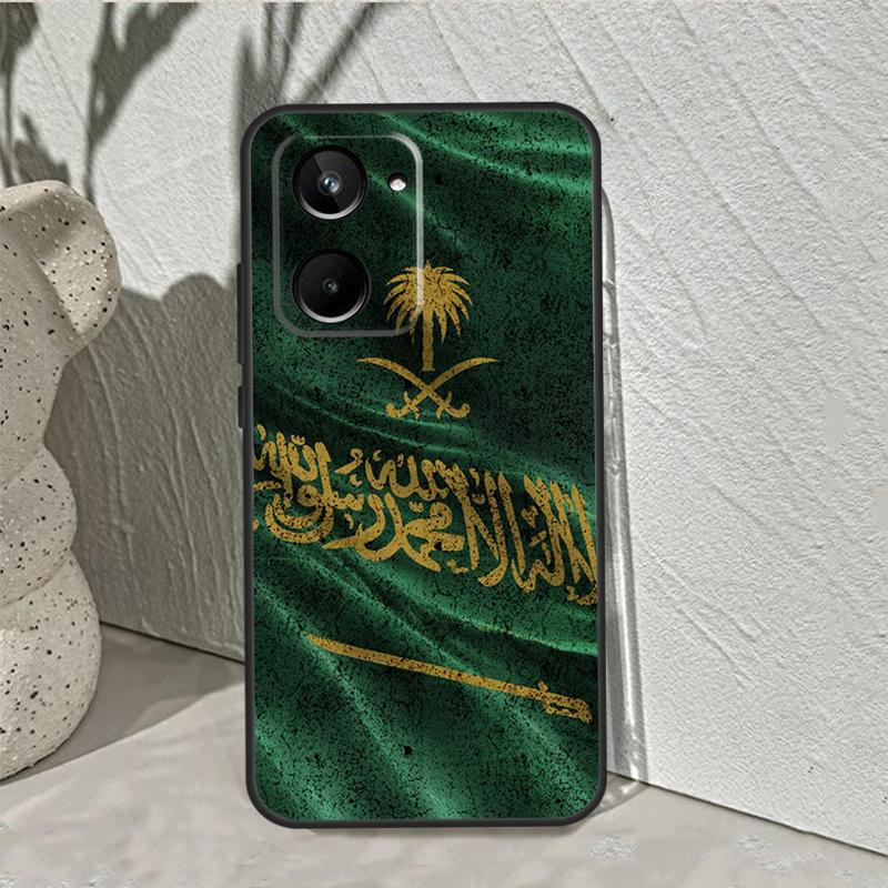 Kingdom of Saudi Arabia Flag For Realme GT7 Pro GT6 C67 C65 C63 C61 C55 C53 C51 C35 C71 C75 10 11 12 13 14 Pro Plus Case