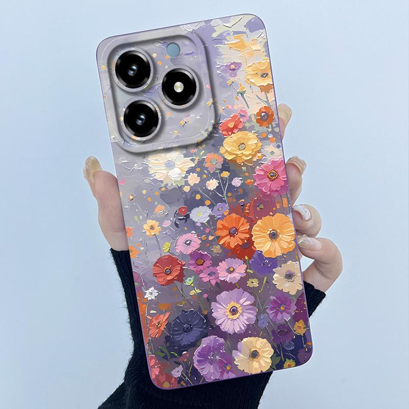 Case For Realme C61 C63 Cute Panda Sweet Girls Cats Silicone Soft Back Cover For Realme Narzo N63 2024 Bumper Protective Casing