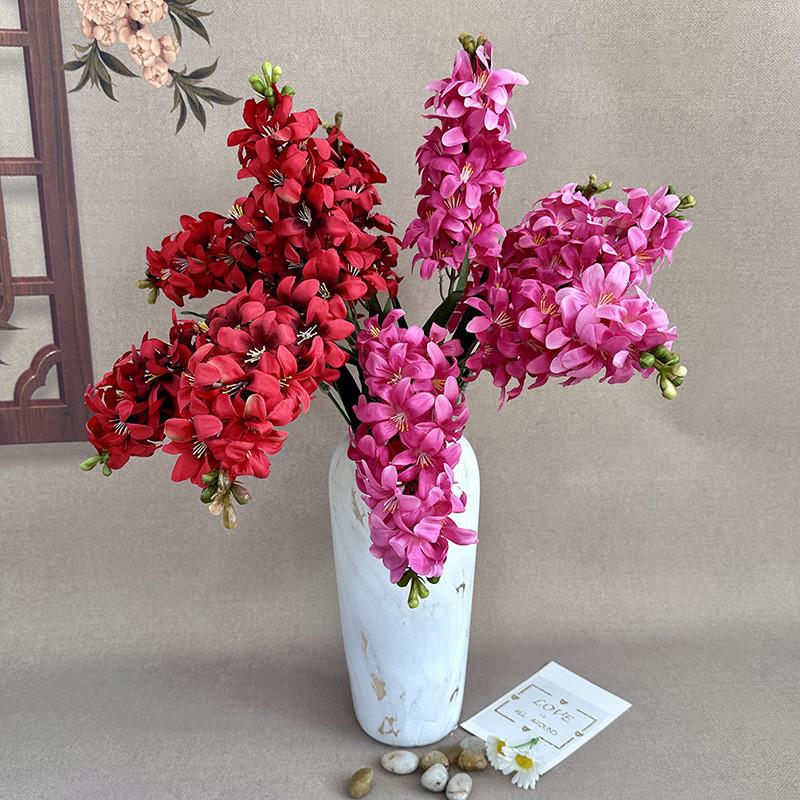 Künstliche Blume Hyazinthe Hochzeit Hotel Restaurant Dekoration Schreibtischschmuck