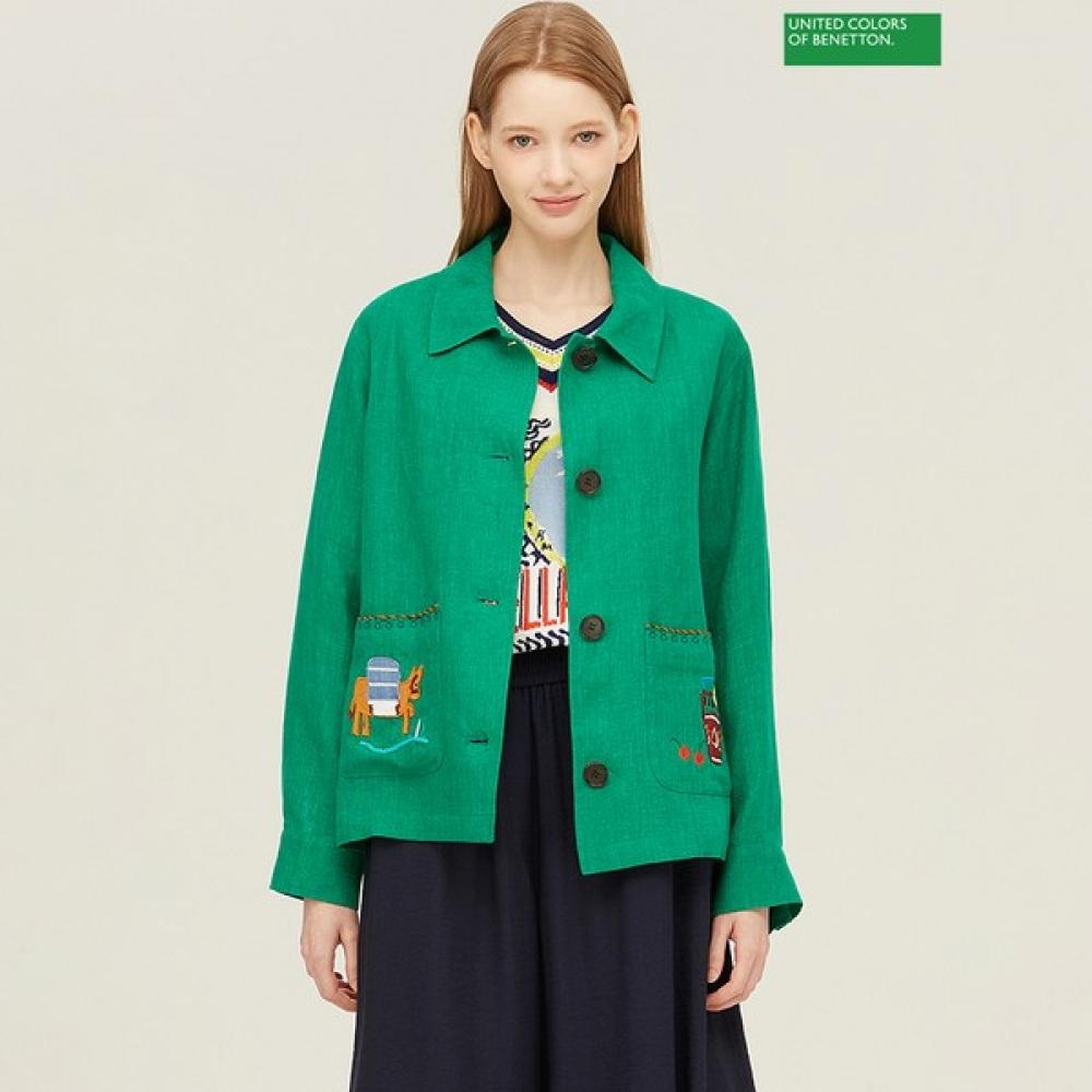 

[Benetton] Джемпер Benetton Novella Bajp50431 YE_yellow/42