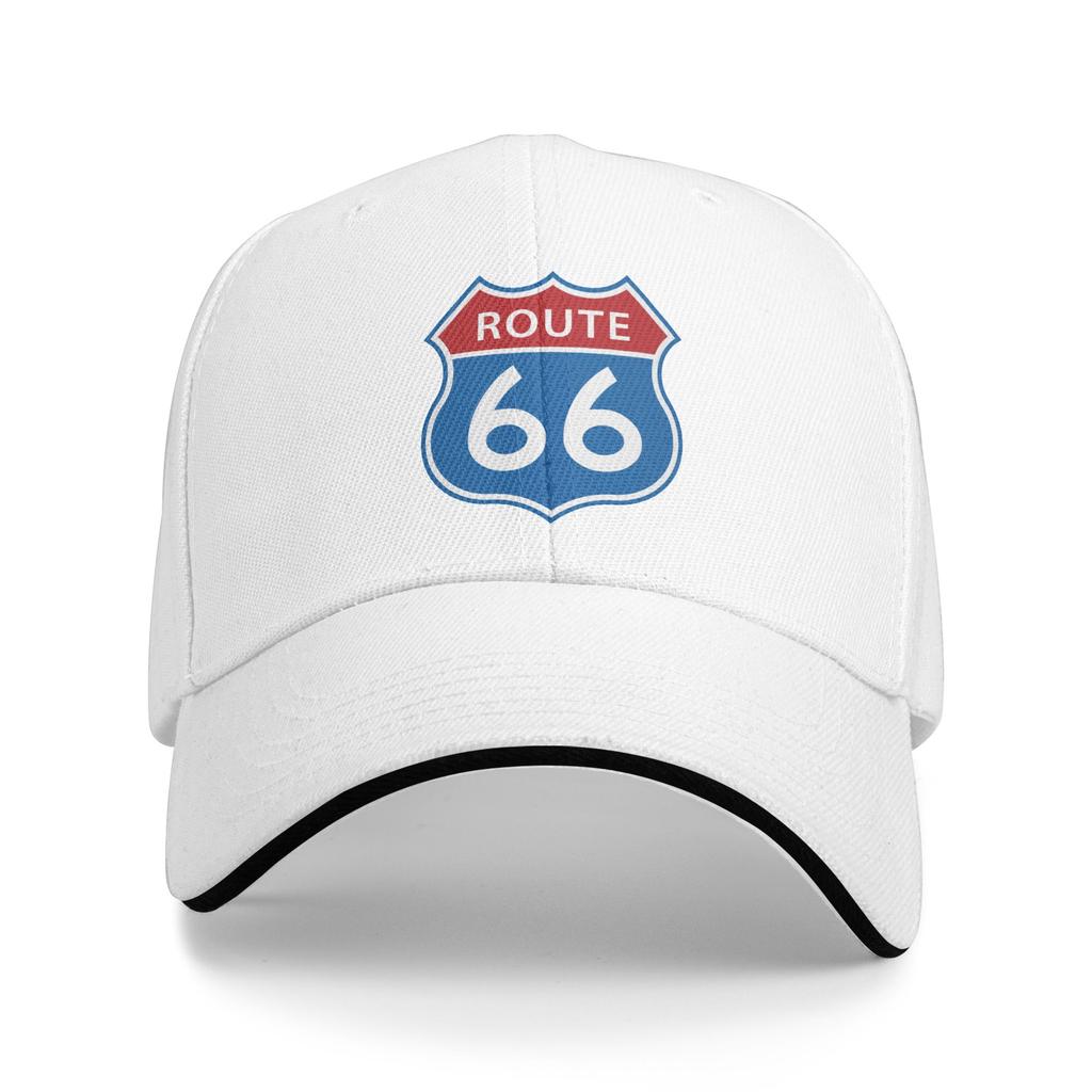 Personalized Americas Highway Route 66 Baseball Cap Hip Hop WoUnisex Unisexs Adjustable  Dad Hat Summer Snapback Caps
