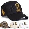Damen Kreuzstickerei Baseballkappen Frühling Herbst Outdoor-Nutzung Verstellbar Lässige Hüte Sonnenschutzmütze Sportkappe Für Männer Und