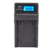 USB Camera Battery Charger Single Battery Charger with Power Display for NP FV FH70 FP for VG30 CX610E CX680 PJ820E 5V