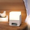 Tri Color Time Cube Night Light LED Sleep Light Multi-function Clock Light  Bedside