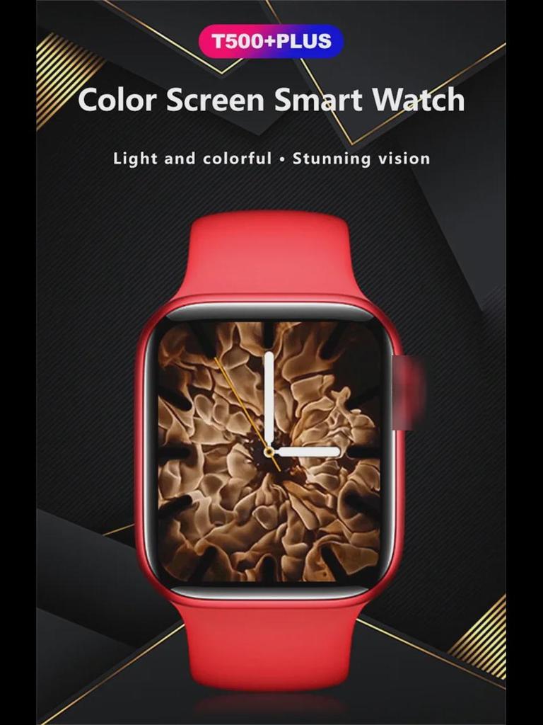 T500+ Smart Watch with Bluetooth Calls & Heart Rate Monitor