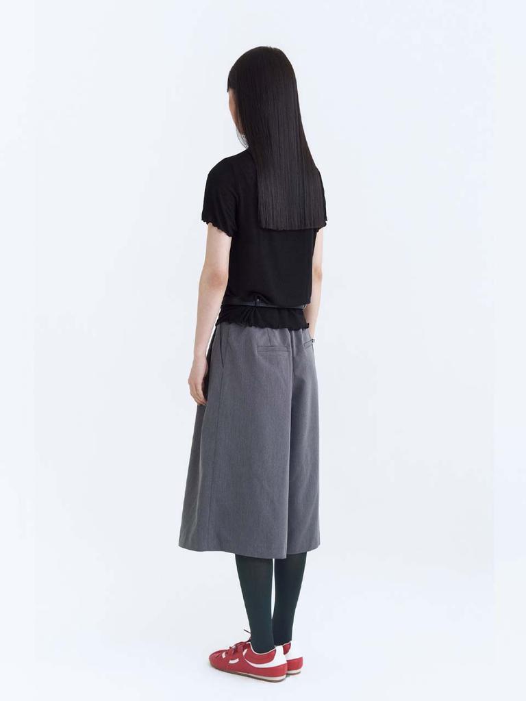 BIBORA Mero Mock Neck Short Sleeve (Black)