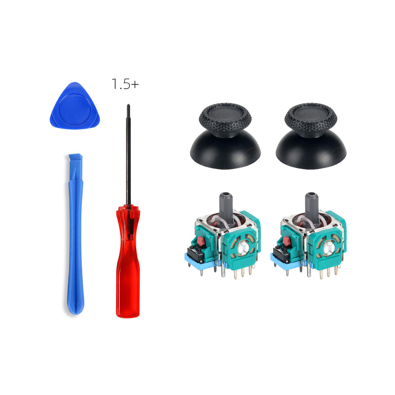 

Ремонт контролера PS5 7 в 1 Контролер ps5 джойстик, сумісний джойстик, сенсор, модуль джойстика, запчастини, зарядка контролера ps5 Контролер ps5 в 1 зелений