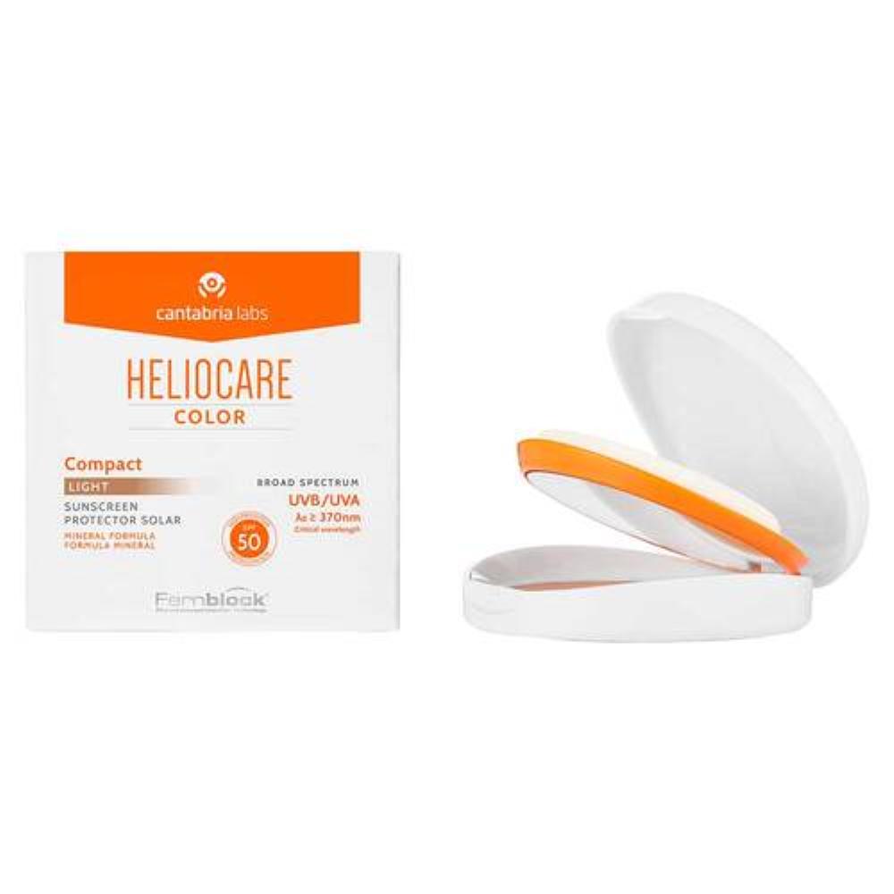 

Компактная легкая косметика Heliocare Sun SPF50, 10 г