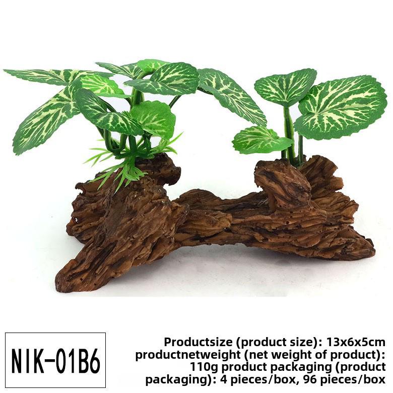 "Simulation Kunststoff Lotus & Wassergras Aquarium Dekoration"