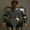 Medieval Lady Knight Cuirass Armor Steel SCA LARP Cosplay Costume Custom-Fit Heavy Duty Armor Gift