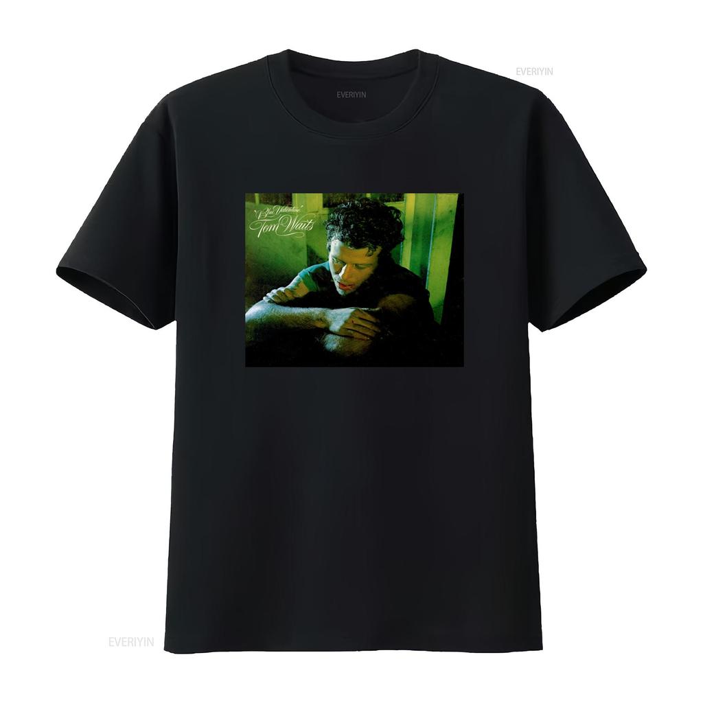 TOM WAITS Blue Valentine Vinyl CD Cover T Shirt Available in Small Medium Large XL Sizes vintage Washed Versatile Unisex