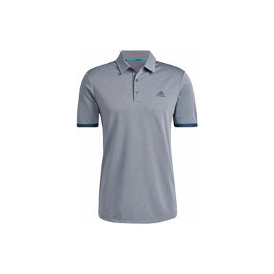 Breathable Solid Color Golf Polo Shirt Men Tops White Navy-Blue HF6109