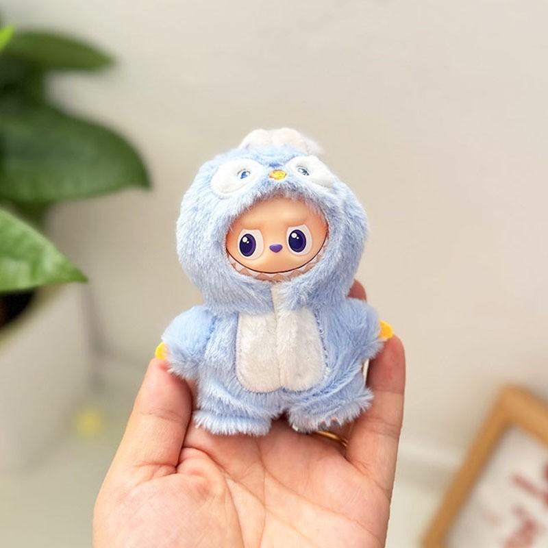 10Cm Mini 4.0 Oblečenie Vianočný Elf Plášť Plášť Rabub 4. Generácia Detské Oblečenie Prívesok