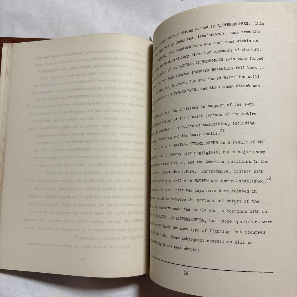 [USED] Foreign Books - War 14th Panzer Division at the Battle of Hatten-Rittershoffen Made in the USA