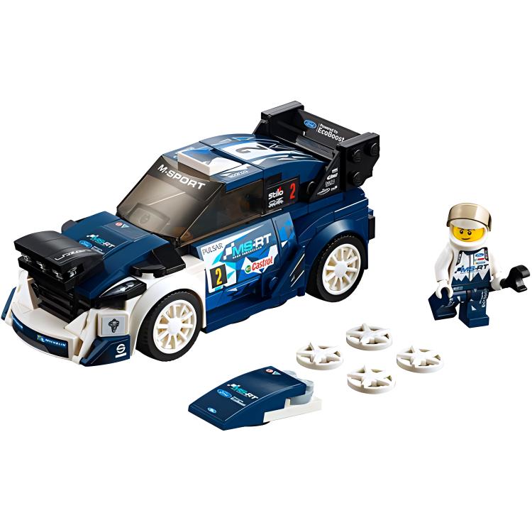 LEGO Speed Super Racing Collection Ford Carnival M Sport Team World Tension Championship Building Blocks 203pcs 75885