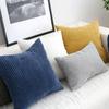 Mjuk Plysch Flanell Kuddfodral Manchestertyg Kuddfodral 40X40 45X45 50x50cm Fluffigt Soffkuddfodral för Soffa Vardagsrumsinredning