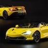 1:24 McLaren 720S Legeringsracerbilmodell Støpt metall Sportsbilmodell Simulering Lyd og lys Samleobjekter Barneleker Guttegave