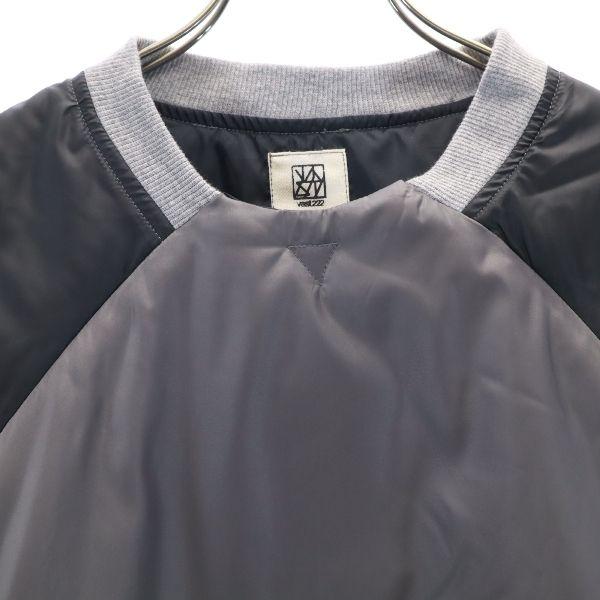 unused VAST222 19AW made in Japan Batting jacket 2 black pullover Men's Used