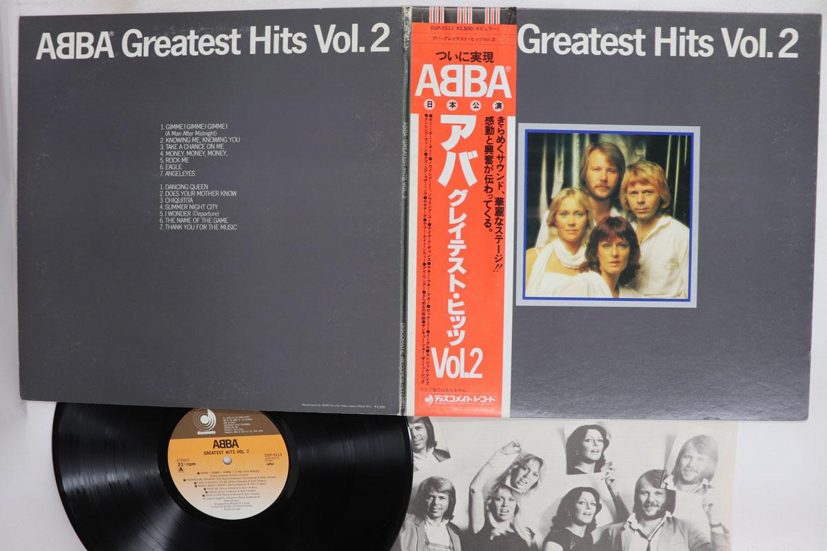 LP Record ABBA Greatest Hits Vol 2 DSP5113 DISCOMATE 1979 Japan Obi Pop Used