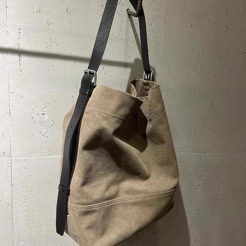 Large-capacity Laid-back Single-shoulder Crossbody Commuter Bag Casual Large Bag