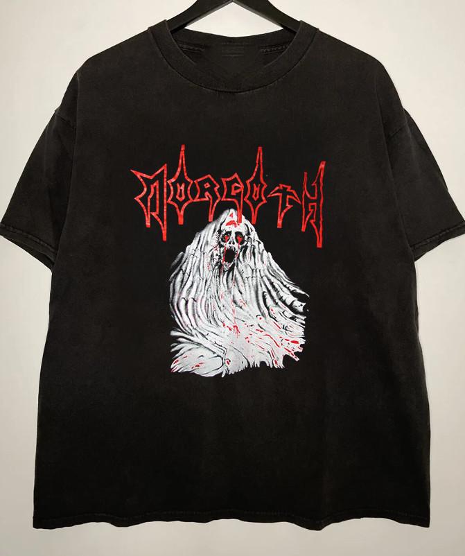 

Vintage Morgoth Band 1989 Resurrection Absurd S to 5XL Shirt AA751 Unisex T-Shirt XL