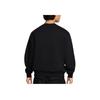 Nike Logo Printed Loose Fit Long Sleeve Sweatshirt Men Sweatshirt Black FV7354-010