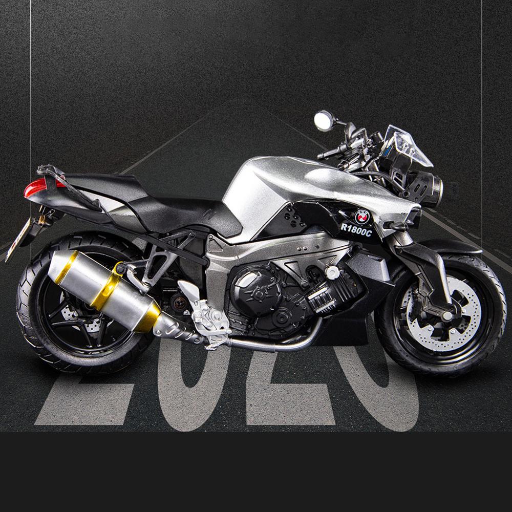 1/12 Legierung Motorrad R1800C Modell Kinderspielzeug Motorrad Pendel Schiebeauto Modell Junge Spielzeug