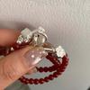 Chinese Style New Year Bangle Blessing Accessories Women's Wrist Jewelry  Friends