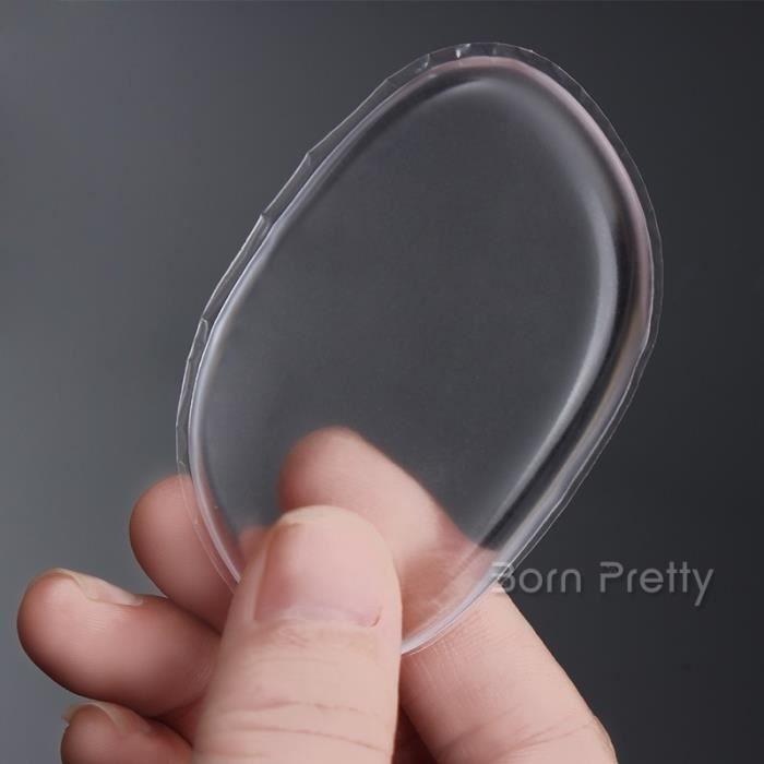 1PC Houppette & Eponge en Gel Silicone pour Cosmetique BB crème Outil de Maquillage
