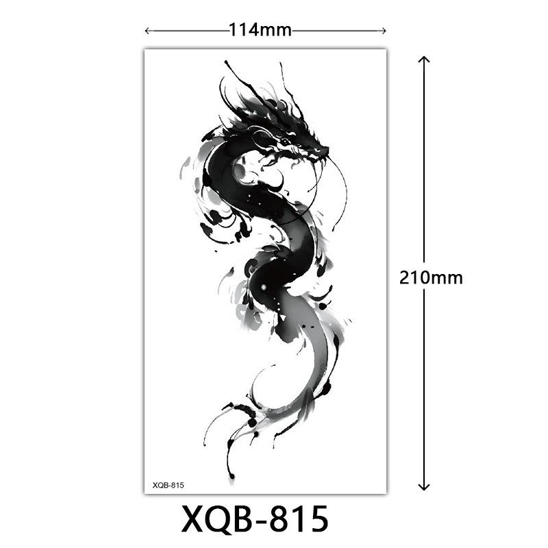 Small Full Arm Tattoo Sticker, Flower Letters, Plain Flower Tattoo Sticker Tattoo