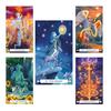 Kancharo 78-Card Tarot Set [Under the Oak Tarot (Premium)] Includes Japanese Tarot Card Instructions & Pouch (Authentic)