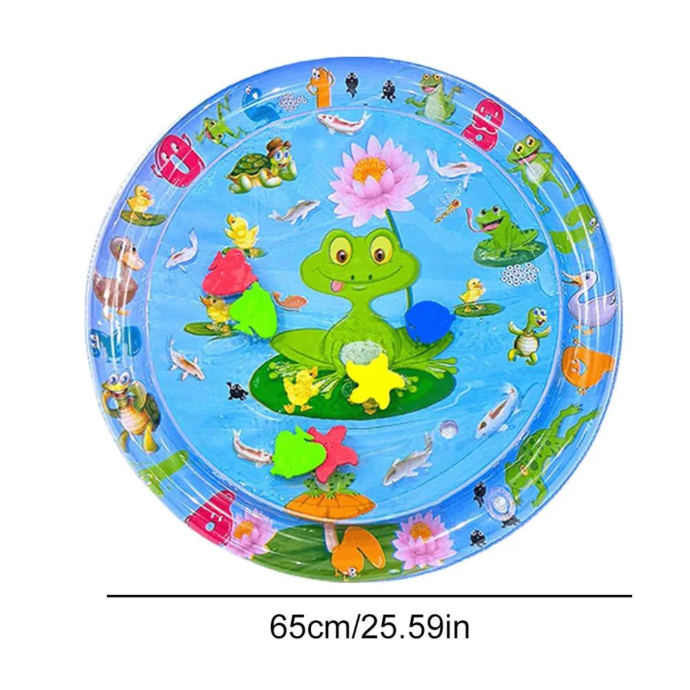 Water Sensor Play Mat for Cats Sensory Water Playmat Cat Toys Thickened Sleeping Water Pad ummer Dog Cooling Mat Pet Supplies