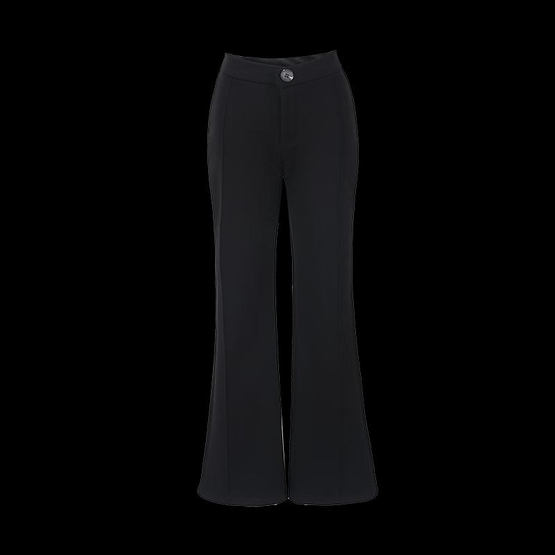 TaTu Women's Retro High-Waist Casual Long Pants