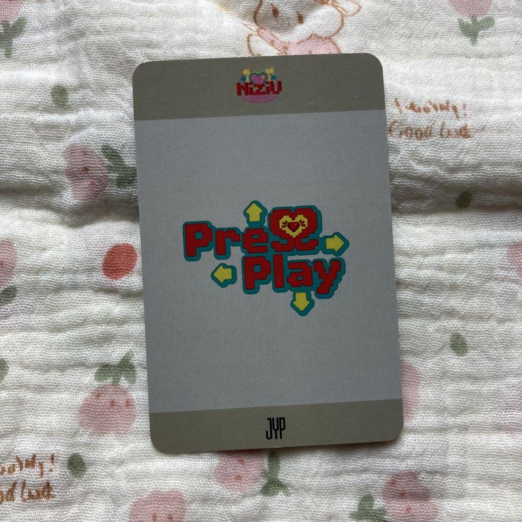 [USED] Maya 2nd Week NiziU Limited PressPlay Sanoku Trading Card